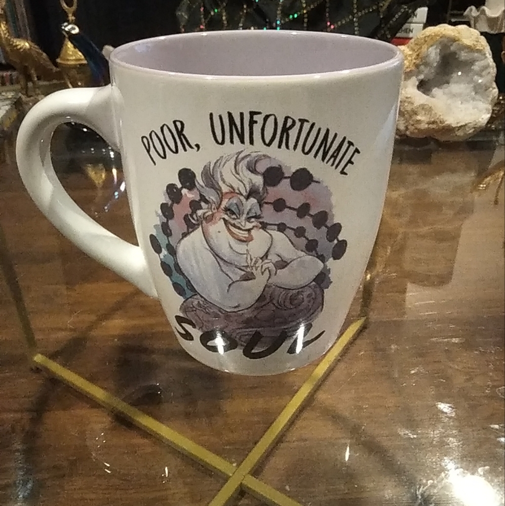 Disney Villains Ursula 25oz Jumbo Curved Ceramic Mug